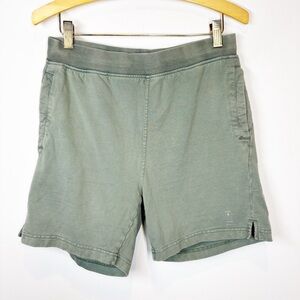 Onia Green Cotton Shorts